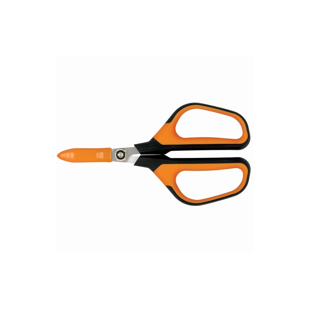 Fiskars Stainless Steel Blade Pruning Shear with Plastic Handle