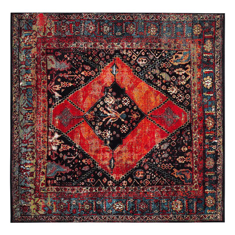 Safavieh Vintage Hamadan Aemon Framed Medallion Rug