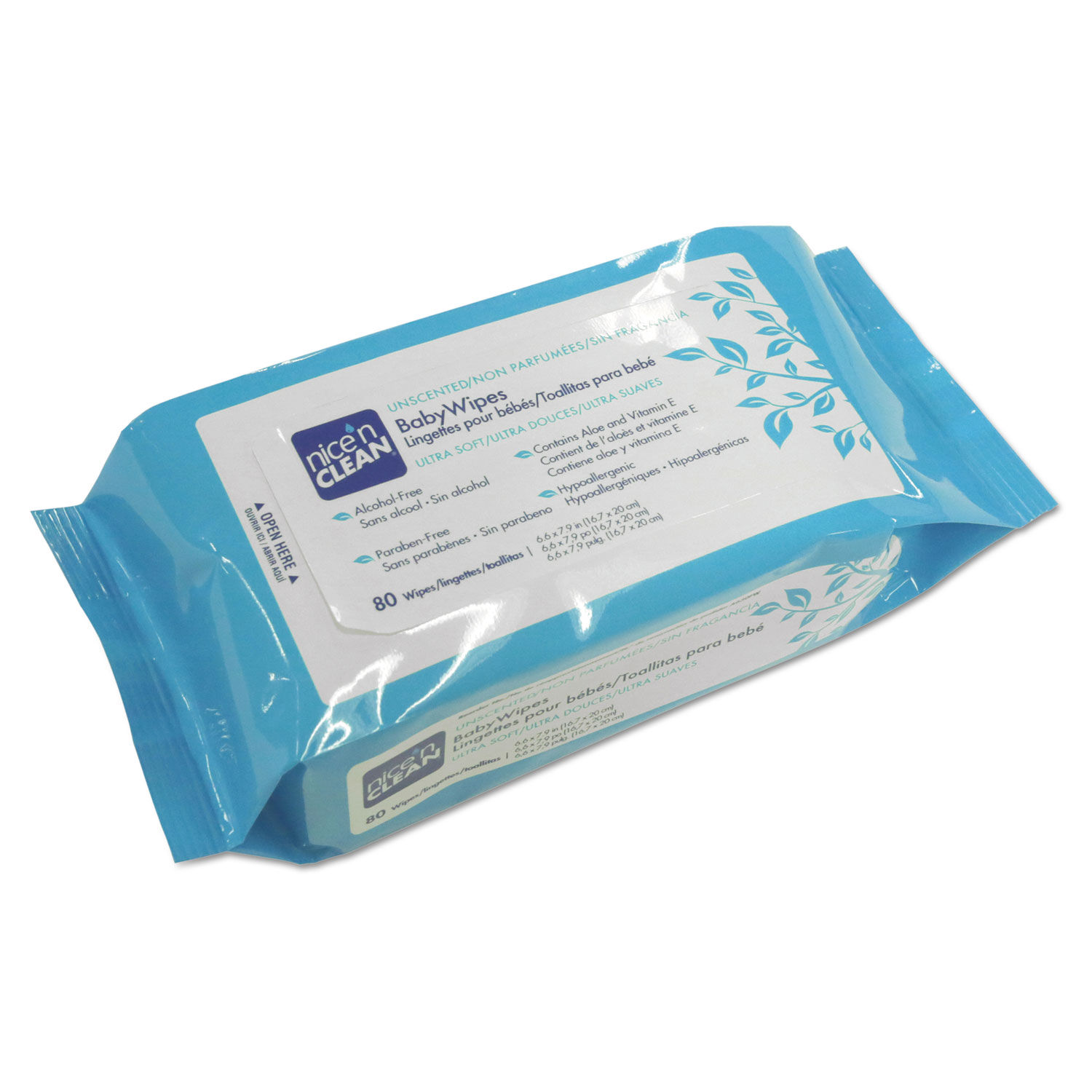 Nice 'n Clean Baby Wipes by Sani Professionalandreg; NICA630FW