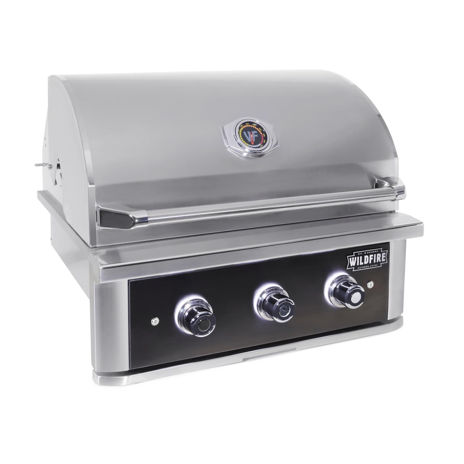 Wildfire Ranch PRO 30-Inch Black 304 SS Natural Gas Grill