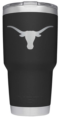 YETI Texas Longhorns 30oz. Rambler Tumbler