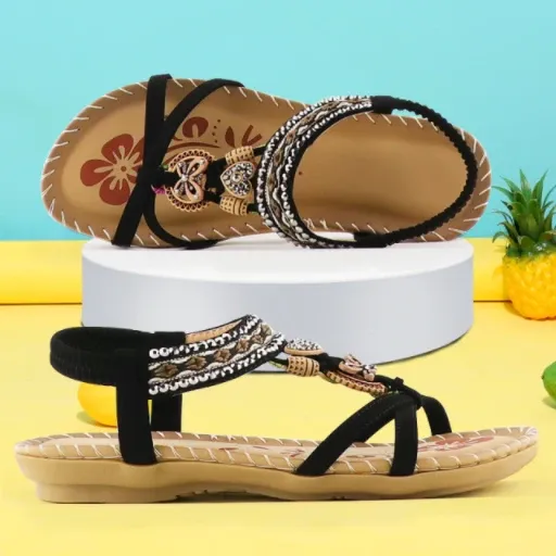 Bohemian Style Soft Footbed Sandal