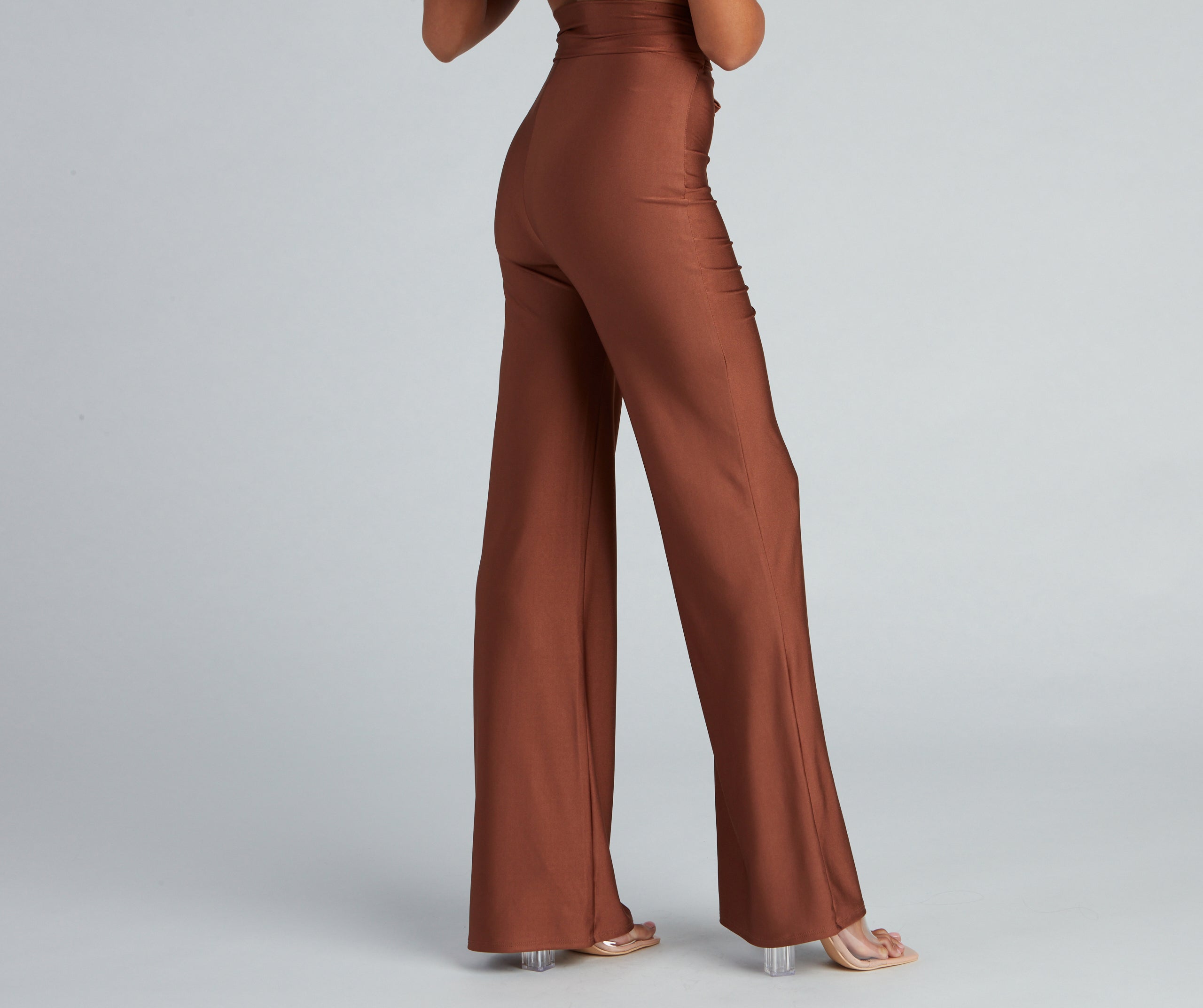 Chic Tie-Front Wide-Leg Pants