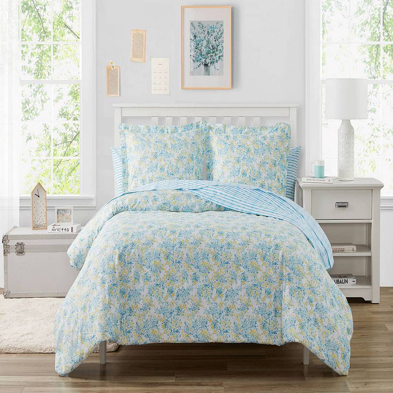 Poppy and Fritz Happy Floral Comforter Set