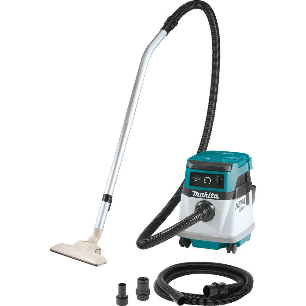 Makita 18V X2 LXT Lithium-Ion (36V) CordlessCorded 4 Gal. HEPA Filter Dry Dust ExtractorVacuum (Tool-Only) XCV13Z