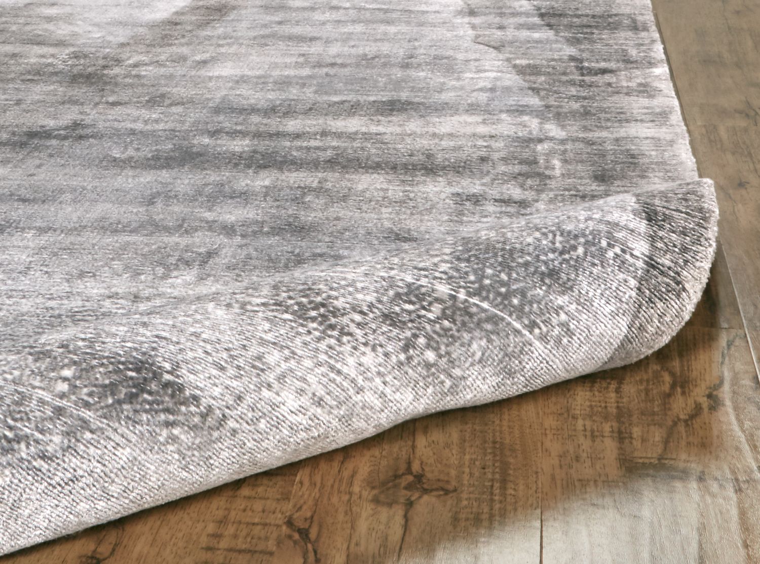 Cashel Hand Woven Tonal Grays Rug by BD Fine