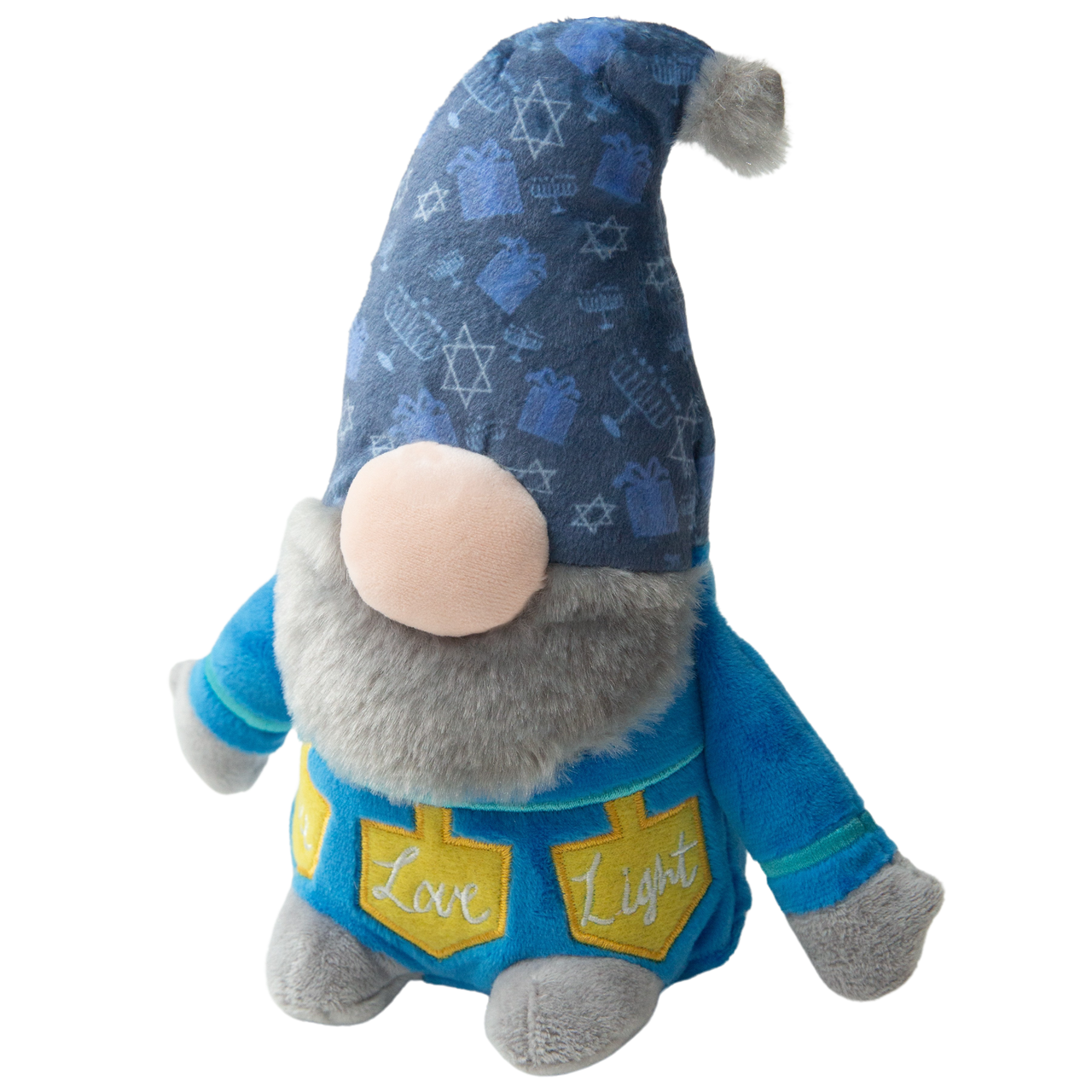 Snugarooz Hanukkah Gnome Plush Dog Toy 10