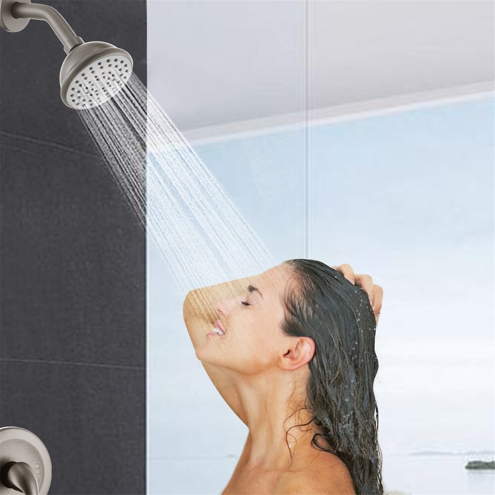 6 Inch Shower Faucet with Tub Spout Combo