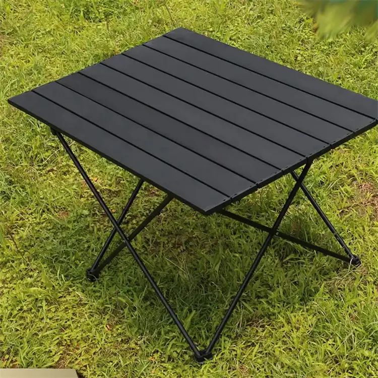 Custom Portable Folding Adjustable Metal Aluminum Outdoor Tables Lightweight Hiking BBQ Camping Table