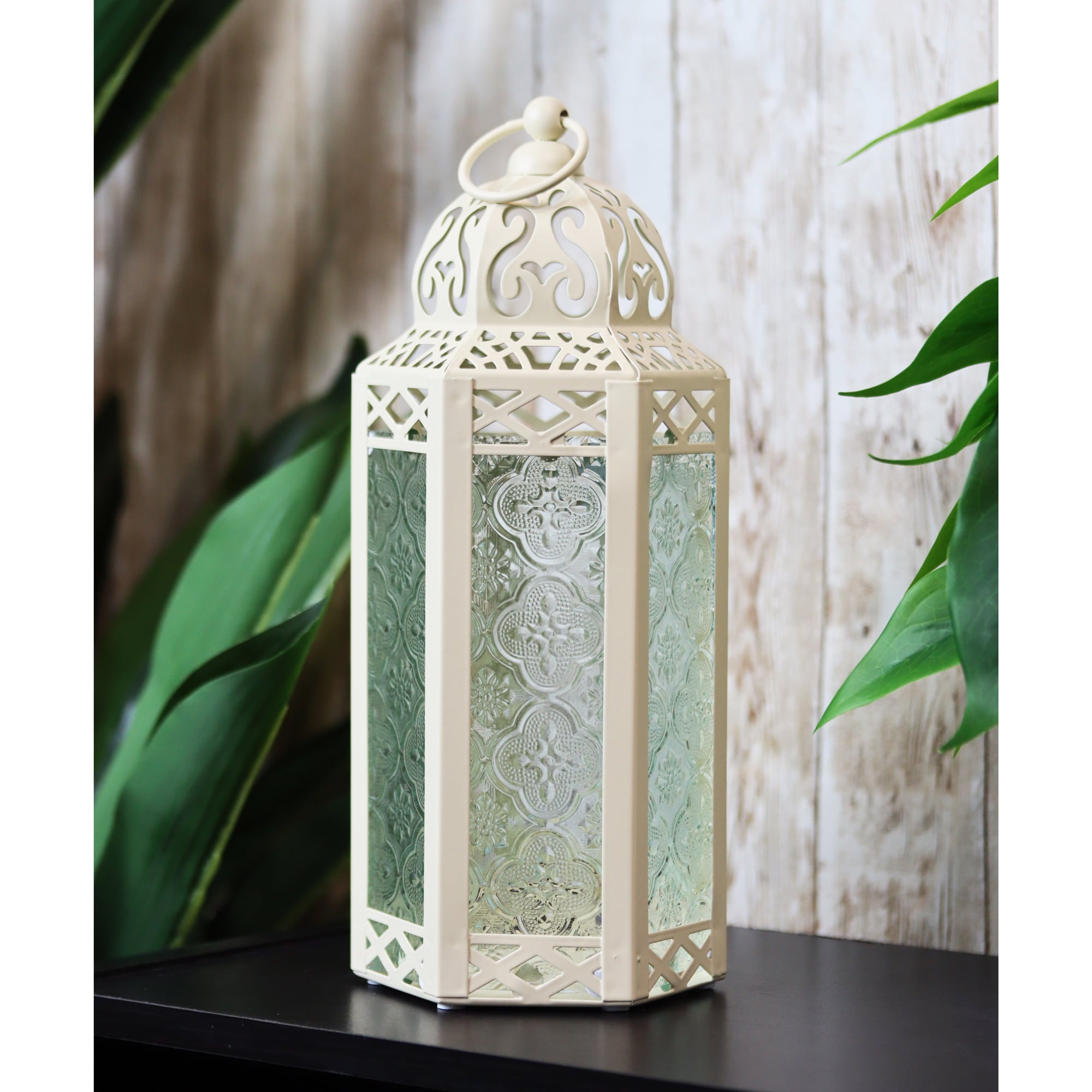 Cream / Off Decorative White Wedding Candle Lanterns