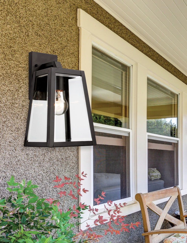 Obsidian 12 quotWall Lantern.   Transitional   Outdoor Wall Lights And Sconces   by Buildcom  Houzz