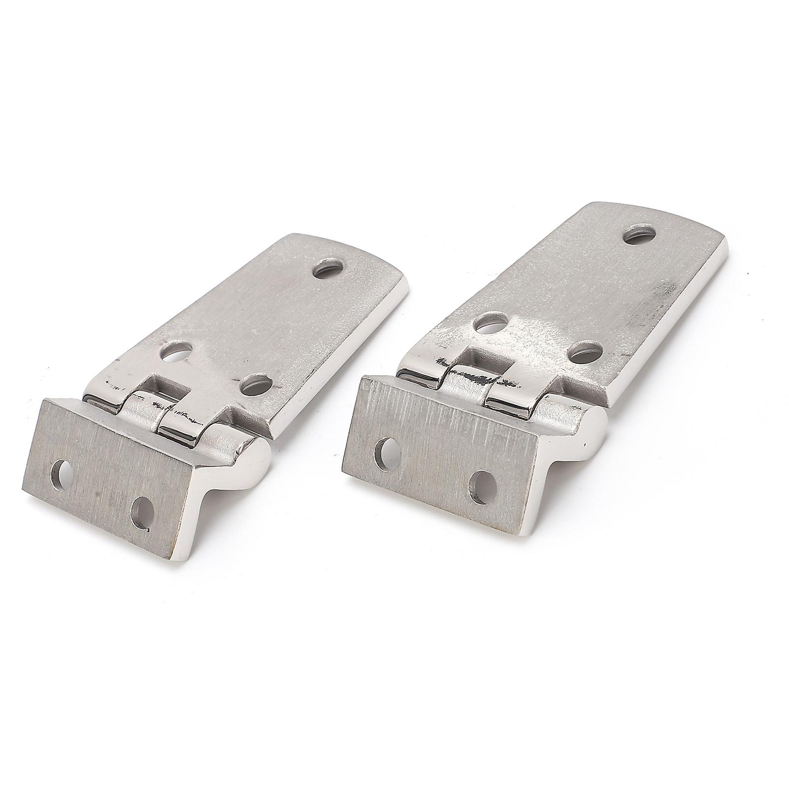 2pcs Boat Hinges Stainless Steel Ship Door Durable Polishing Antirust Doorhinges For Cabinet Boat