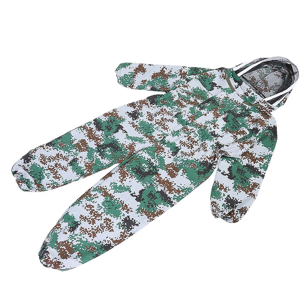 Double Zippers Beekeeping Suit Jacket Protective Bee Suits Beekeeper Smock Supplies