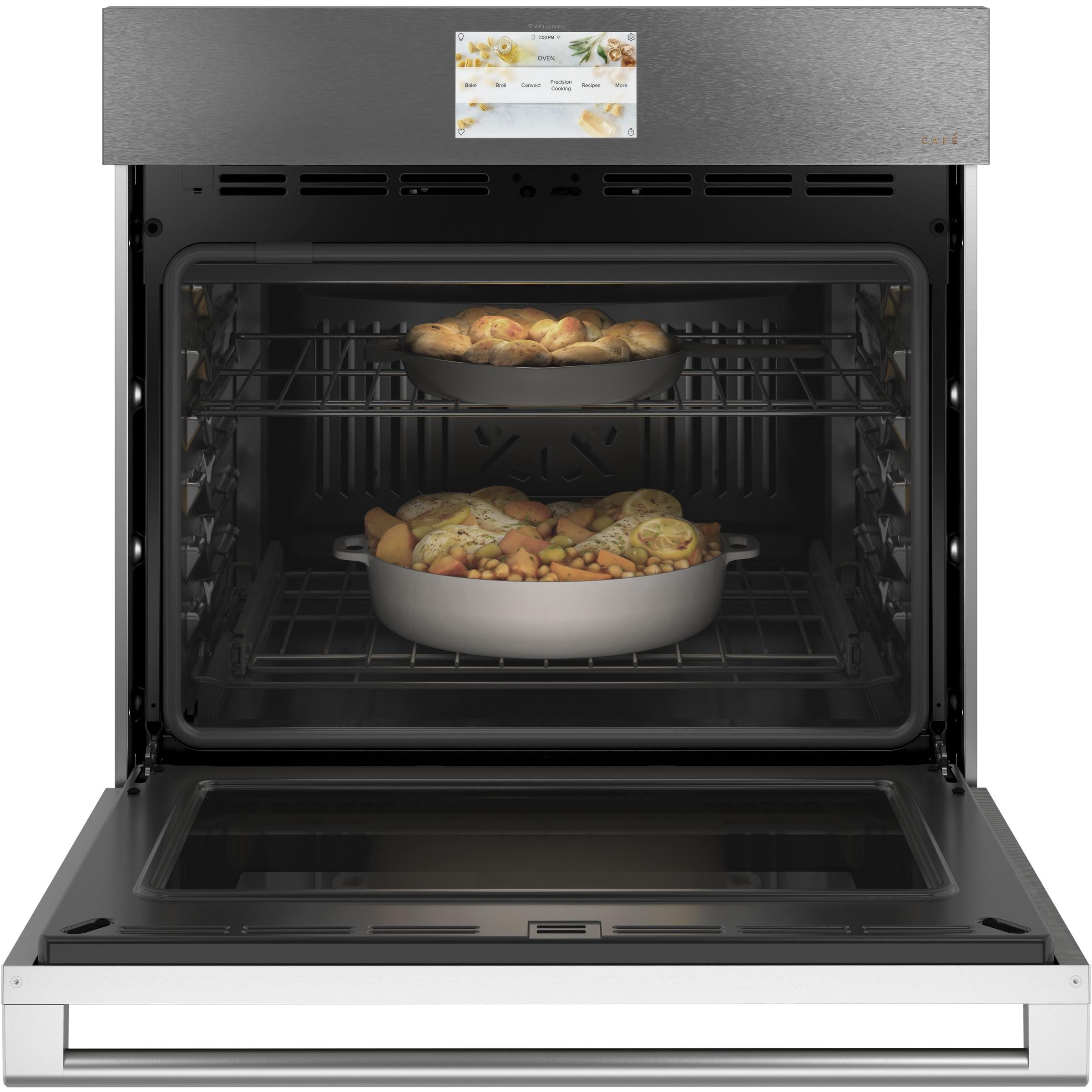 Café 30-inch, 5.0 cu.ft. Built-in Single Wall Oven with Convection CTS70DM2NS5