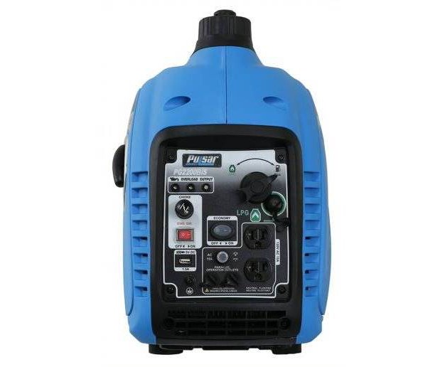 Pulsar 2200w Dual Fuel Propane amp Gasoline Inverter Generator