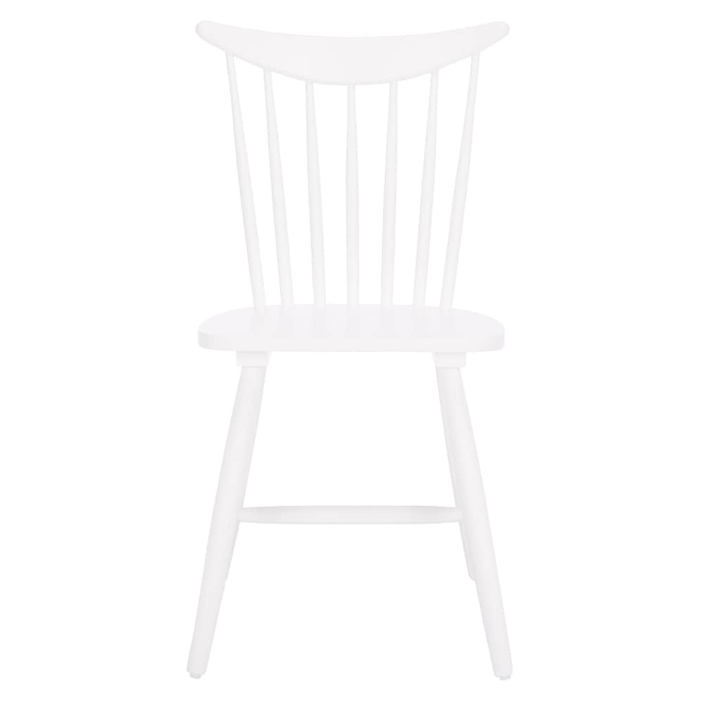 SAFAVIEH Jodan Farmhouse Spindle Dining Chair (Set of 2)   21 in. W x 19 in. D x 34 in. H