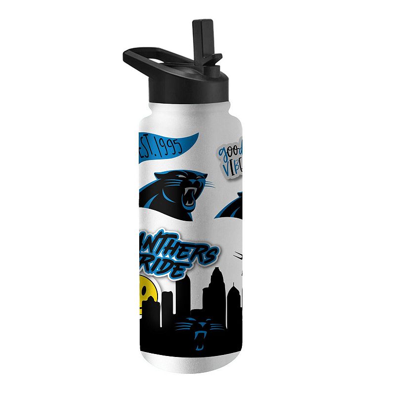 Carolina Panthers 34oz. Native Quencher Bottle