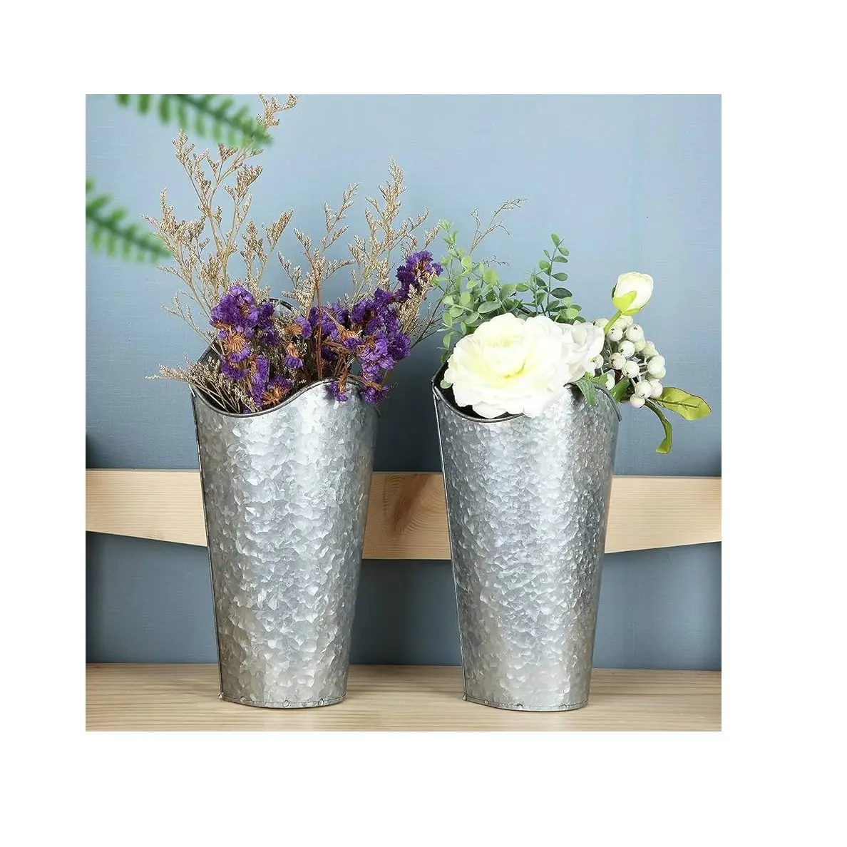 High Quality Iron Metal Galvanized Planter Heavy Duty Highly Durable Planter Available At Lowest Price With Premium Quality