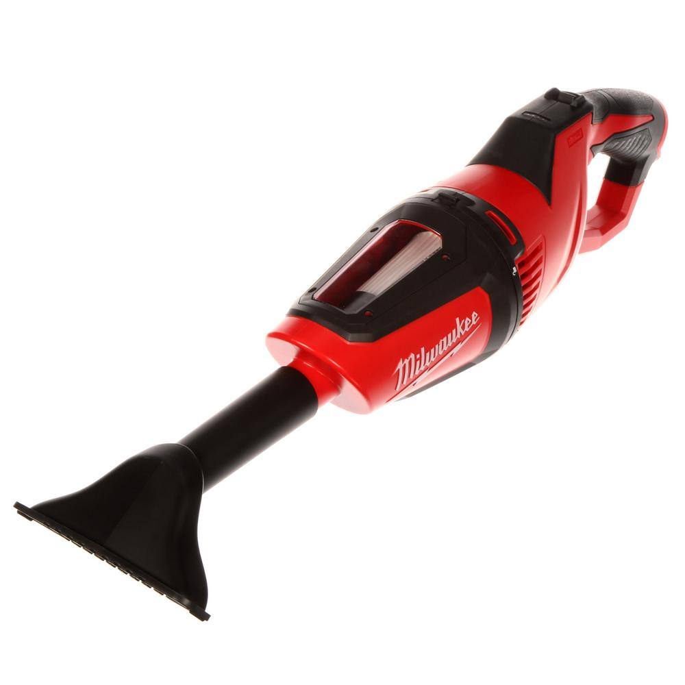 MW M12 12V Lithium-Ion Cordless 14 in. Hex Screwdriver Kit with M12 Lithium-Ion Cordless Compact Vacuum 2401-22-0850-20