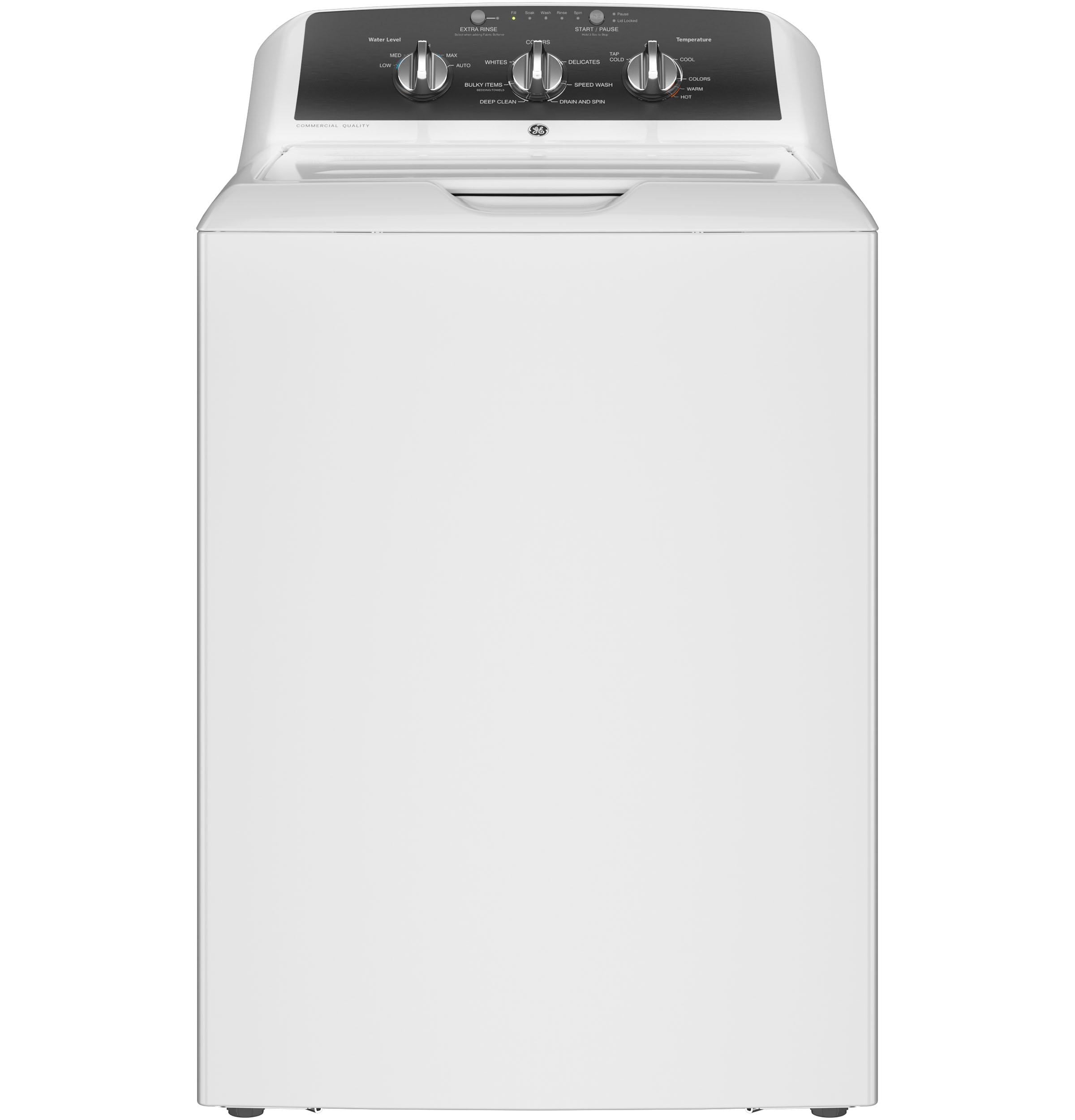 Ge Appliances GTW525ACWWB Ge® 4.3 Cu. Ft. Capacity Washer With Stainless Steel Basket,5-Yr Limited Warranty​