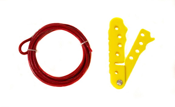 NMC CLSS Cable Lockout Scissor Style  Plastic  5 ...