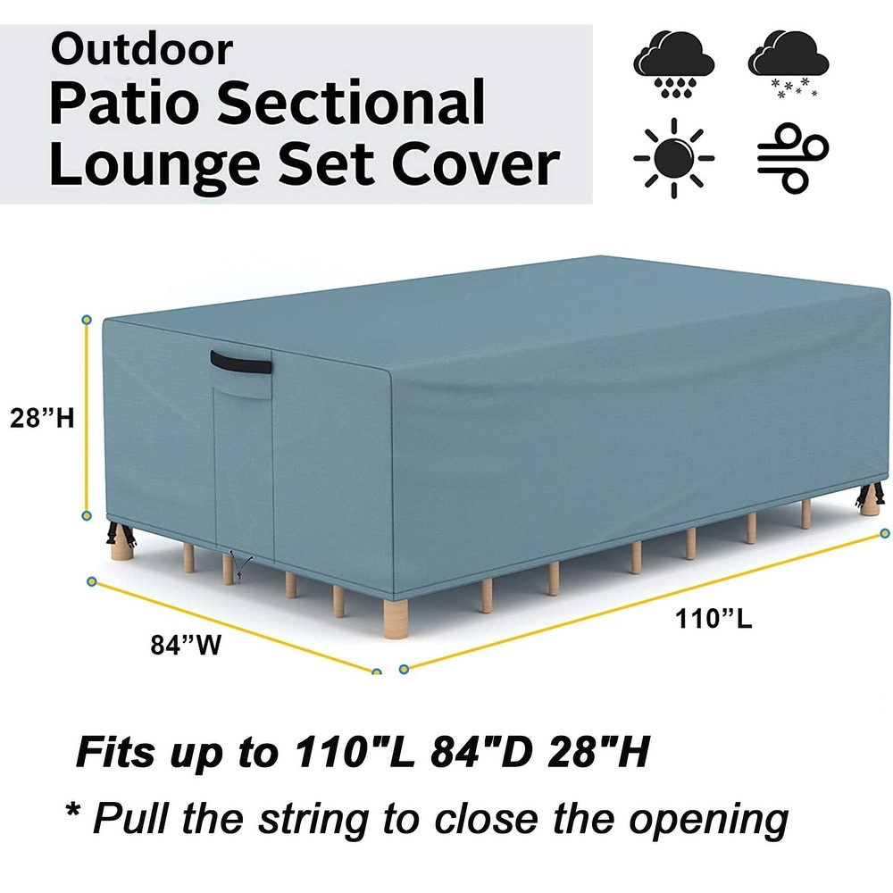 Outdoor Furniture Covers 500D Oxford Waterproof Patio Covers
