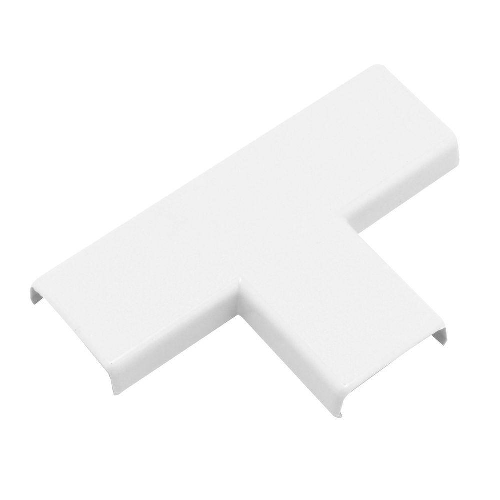 Legrand Wiremold Non-Metallic PVC Raceway T-Fitting White NMW11