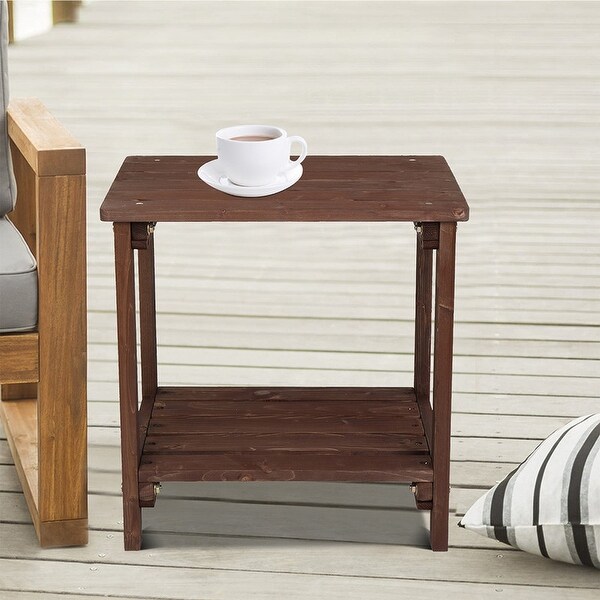 Outdoor Fir Wood End，Coffee，Side Table