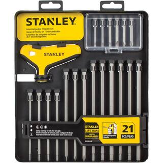 Stanley T-Handle Multi-Bit Screwdriver Set (21-Piece) STHT81218