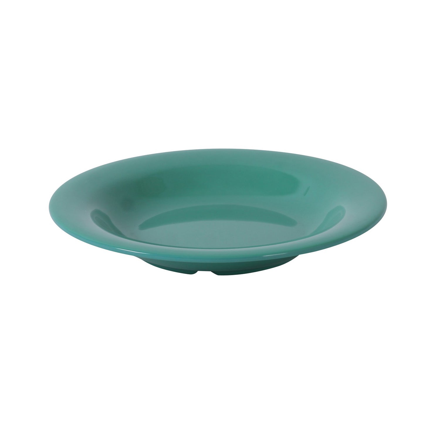 Mile Stone， Round Pasta Bowl， 13 Oz.， 9 1/4Dia. X 1 1/4H.， Melamine， Green，Pack of 24