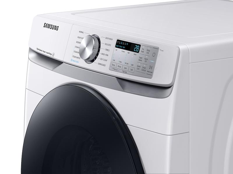 Samsung WF45B6300AW 4.5 Cu. Ft. Large Capacity Smart Front Load Washer With Super Speed Wash In White