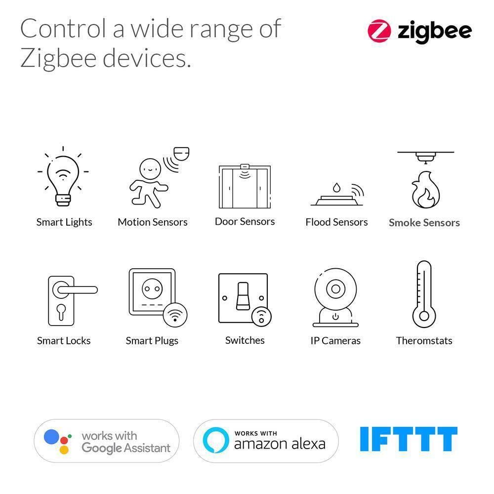 AduroSmart ERIA Colors and White Shades Smart Wireless Lighting Starter Kit A19 LED 60W Equivalent CRI 90+ (2 Bulbs and Hub) 81890