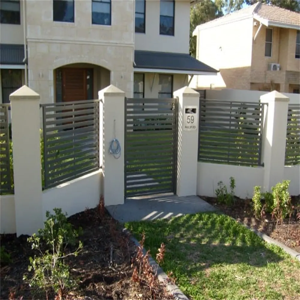 Aluminum extrusion profiles for House aluminium gate design / Aluminum fence gate designs