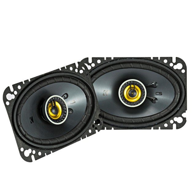 Kicker 46csc464 Two Pairs Of Cs series Csc46 4x6 inch 100x160mm Coaxial Speakers 4 ohm 2 Pairs