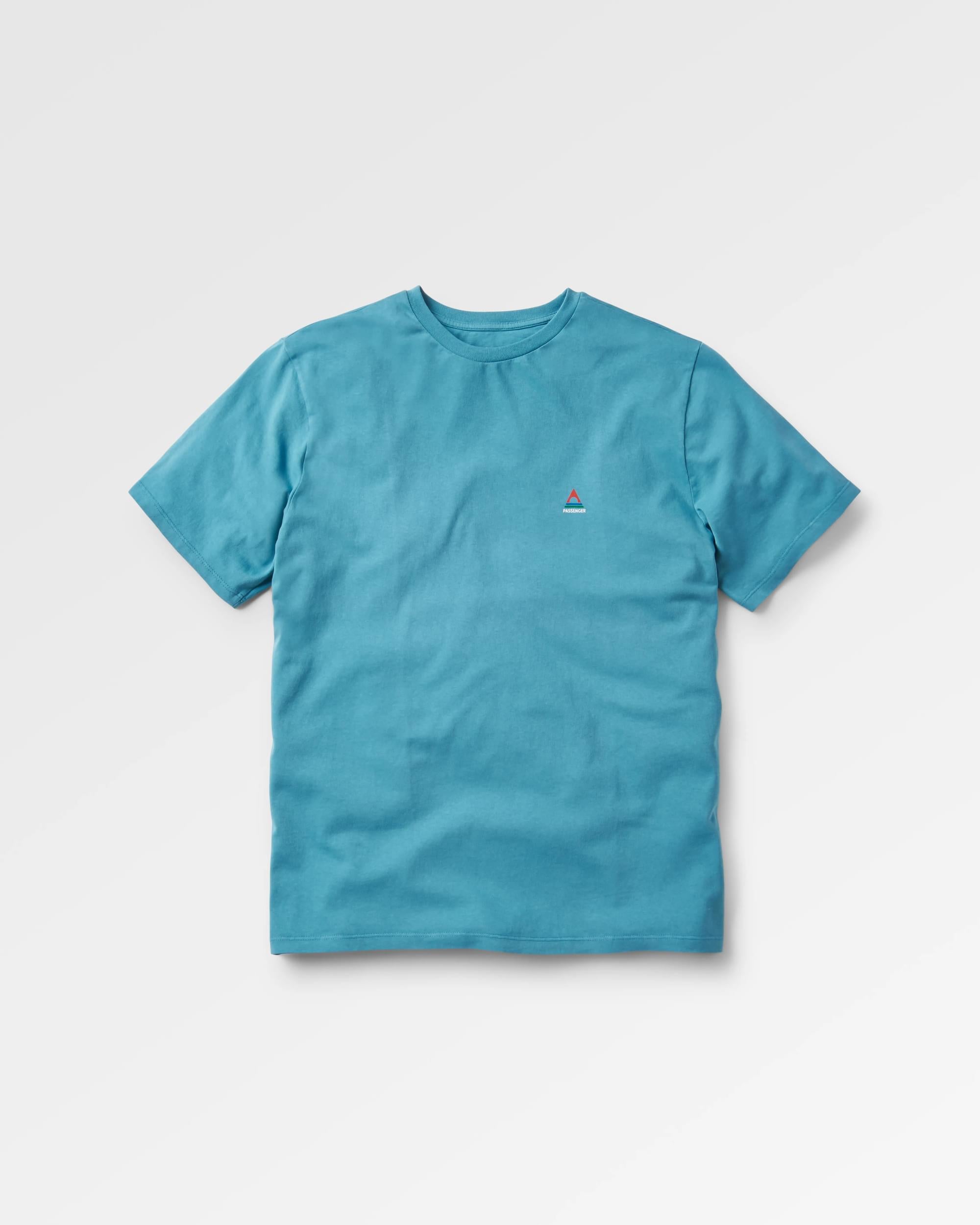 Classic Logo Recycled Cotton T-Shirt - Provincial Blue