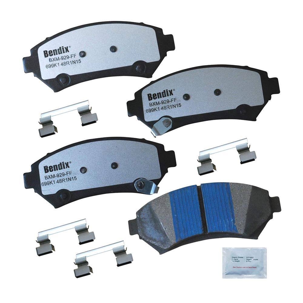 Bendix Fleet Metlok Disc Brake Pad Set 2013-2016 Honda Accord MKD699K1FM