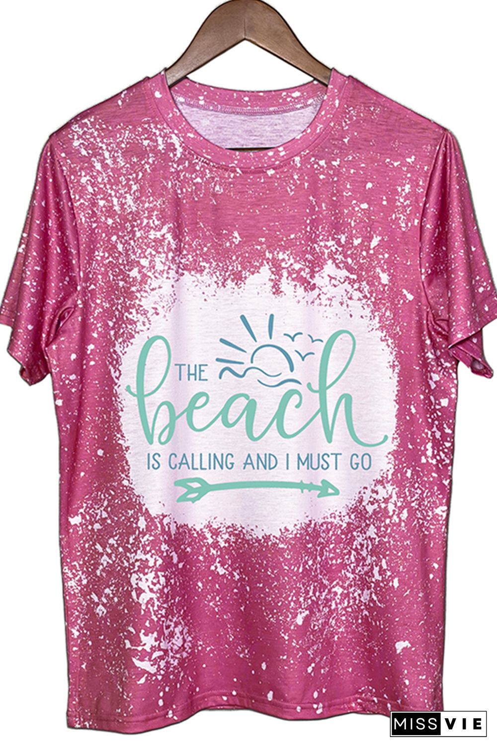 The Beach Is Calling And I Must Go Graphic Tee Wholesale