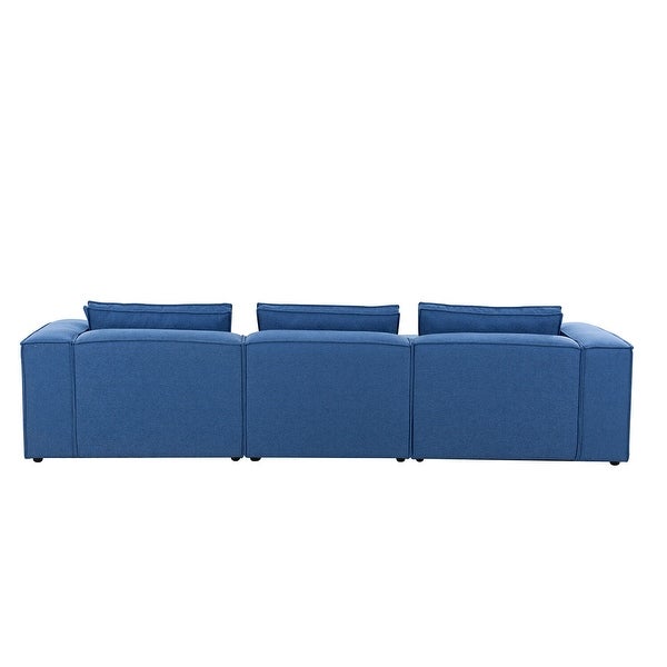 Williamspace Modern Upholstered Sectional Sofa for Living Room