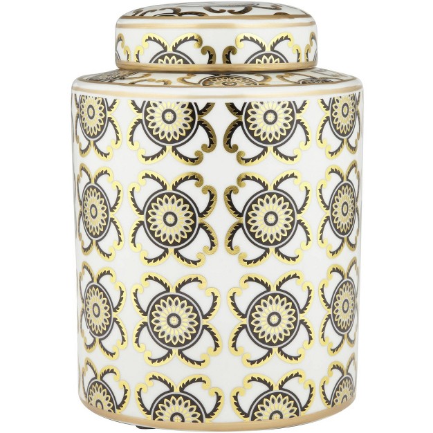 High Decorative Jar With Lid