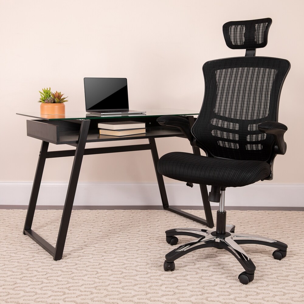 High back Mesh Ergonomic Chair w/ Chrome plated Base