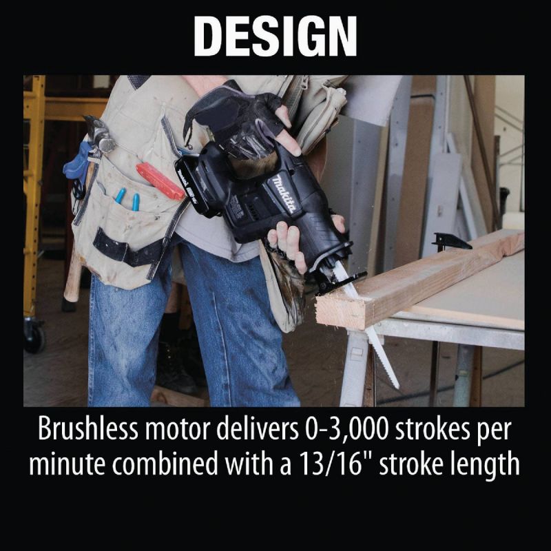 Makita 18V Sub- Compact Cordless Reciprocating Saw