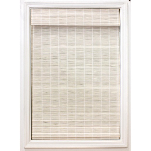 Radiance Bayshore 31 in Cordless White Roman Shade