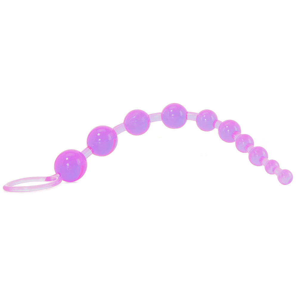 X-10 Anal Beads in Purple