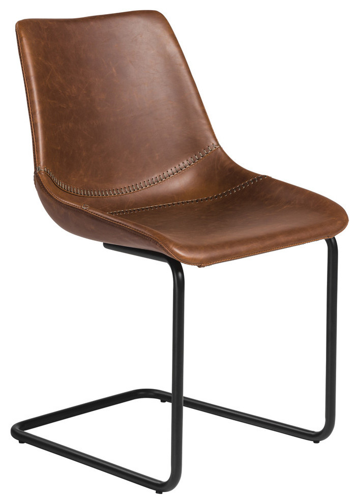 Flynn Side Chair   Industrial   Dining Chairs   by Euro Style  Houzz