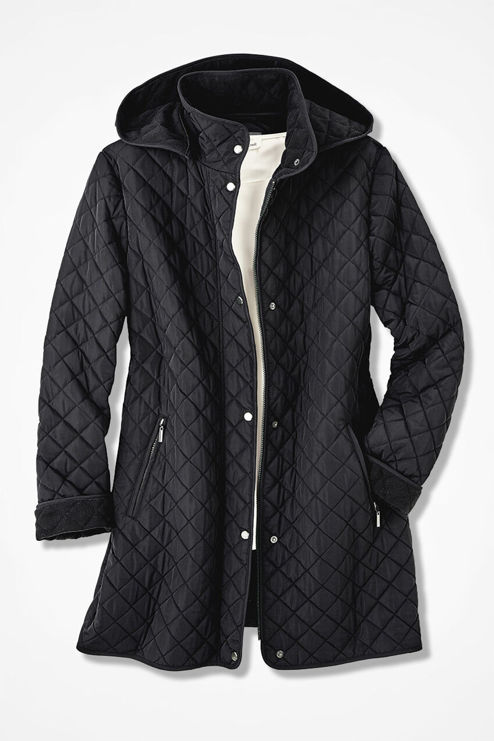 Quilted Car Coat - Coldwater Creek