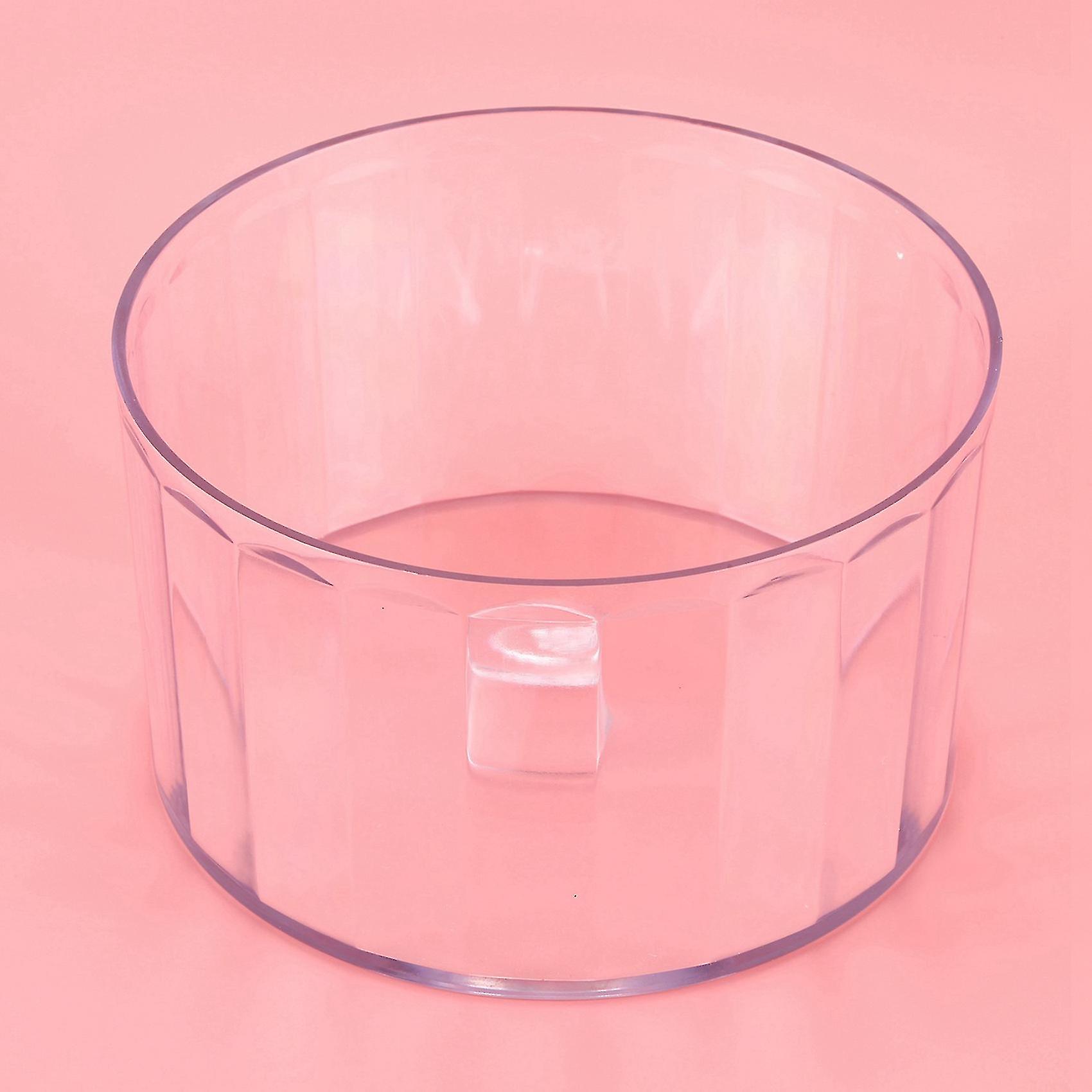 2x Kt-185 Magnetic Clear Tumbler/bucket， Barrel Polishing Bucket Drums， Jewelry Tool