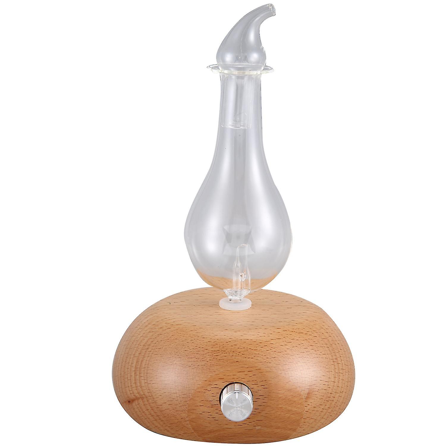 Wooden Glass Aromatherapy Pure Essential Oils Diffuser Air Nebulizer Humidifier Household Humidifie