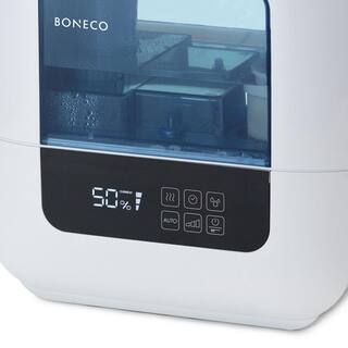 BONECO 4 Gal. 1000 sq. ft. Quiet Ultrasonic Variable Mist Humidifier with Shutoff 51366