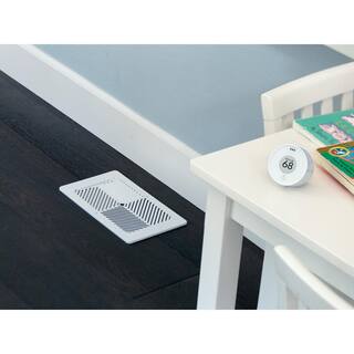 FLAIR 4 in. x 10 in. Smart Vent FloorWallCeiling Register - Smart Vent for Home Heating and Cooling FLAIRVENT410