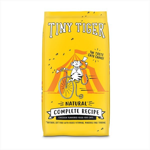 Tiny Tiger， Natural Complete Recipe， Chicken Flavor Dry Cat Food